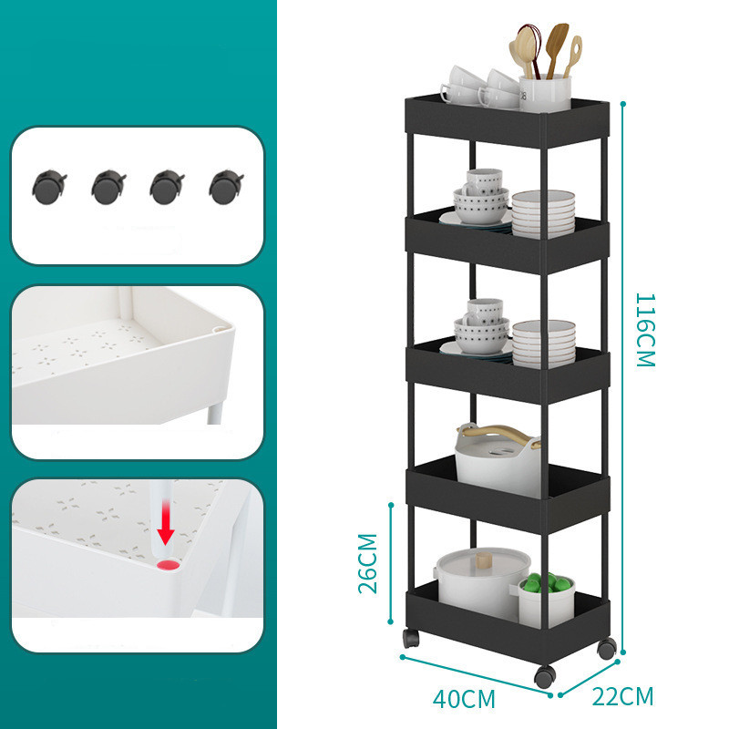 Title 5, Bathroom Kitchen Mobile Trolley Debris Sorting ...