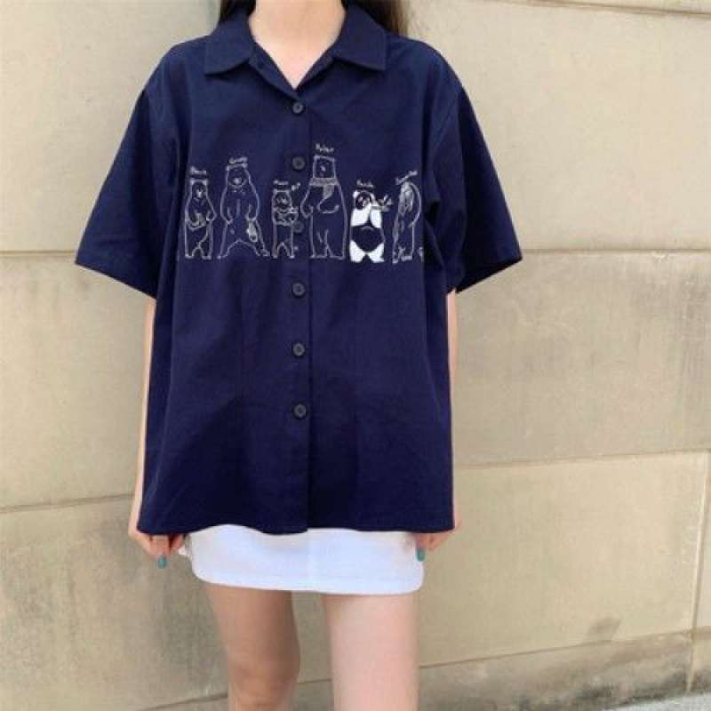 Title 2, Anime Kavaii Shirt Girls Short Sleeve Summer