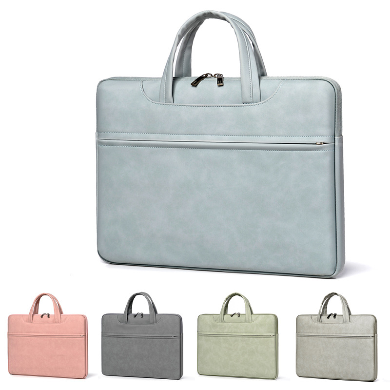 Laptop Case Tablet One Shoulder PU Leather Laptop — foto 7