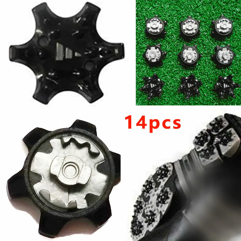 14PCS Sports For Footjoy Replacement Golf Shoes Spikes Pin Soft Fast Twist Studs