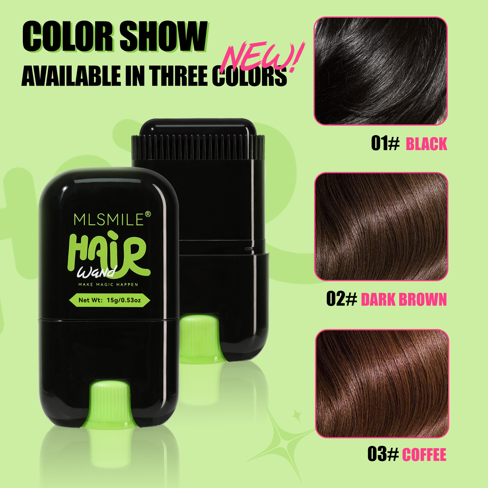 Hairstyling Wand-comb 12