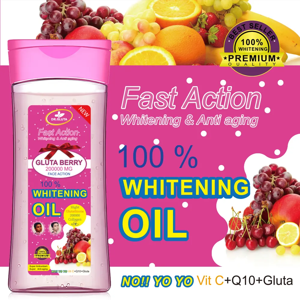 Glutathione Whitening Oil Fast Action & Anti