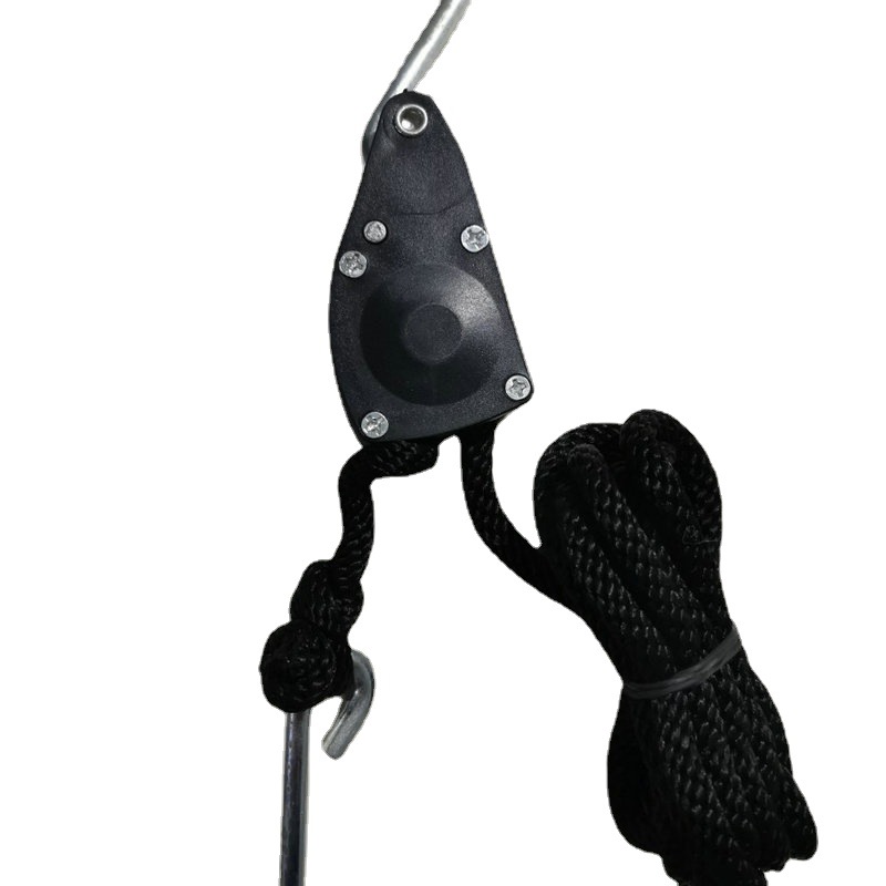 Lifting Lanyard Metal Pulley Rope Tightener Lamp