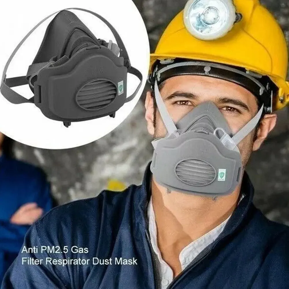 Half Face Gas Mask Cover PRO Respirator