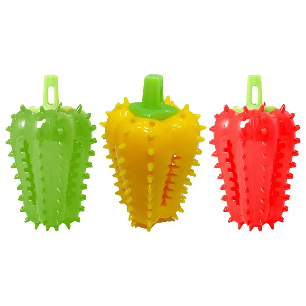 Interactive Dog Teething Chili Chewers Toy Toys