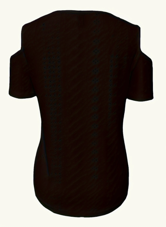 تيشيرت نسائي كلاسيكي بأكمام قصيرة مناسب لجميع المواسم