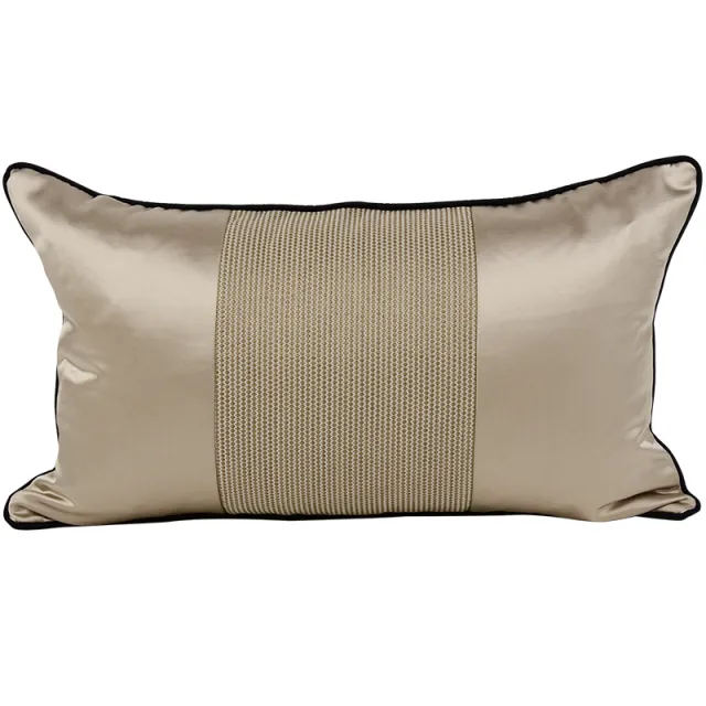 Rectangular Modern Living Room Sofa Bedroom Pillow Cover Beige Brown - Shop at LoveMi