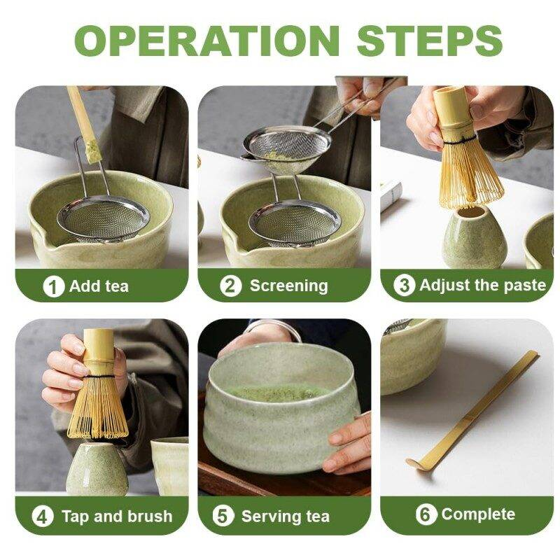Matcha Set With Traditional Bamboo — image 8