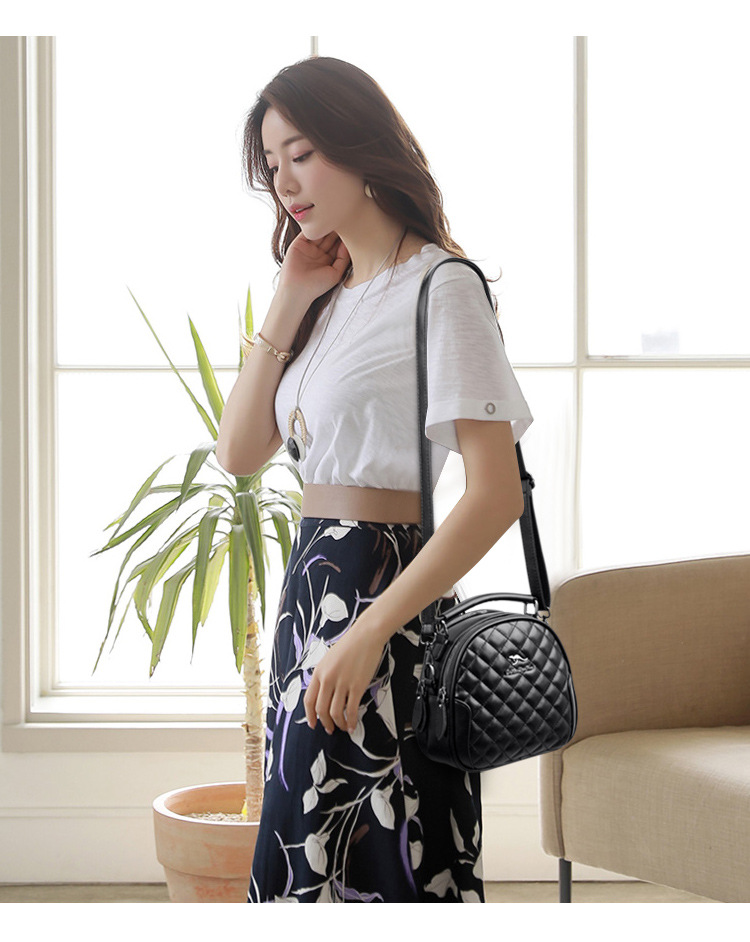 Versatile Shoulder Bag Ins Net Red Diamond Crossbody