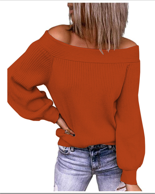 Title 2, Womens Off-The-Shoulder Plus Size Loose Knit S...