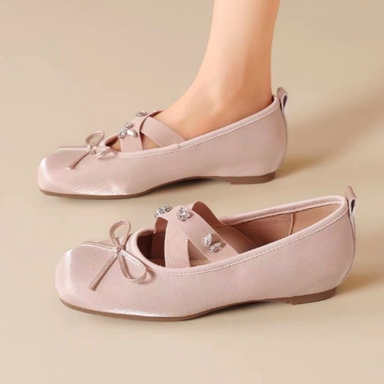 Satin Ballet Flats, picture 5 of 5