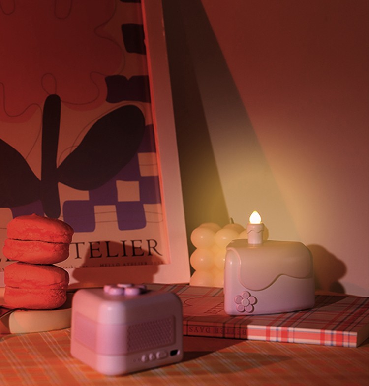 Maktoub Split Ring Cake Bluetooth Speaker - Image 3