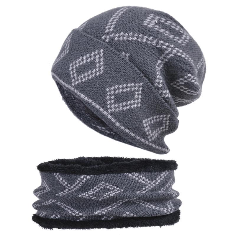 Hedging Hat With Thick Square Pattern To Keep Warm — foto 7