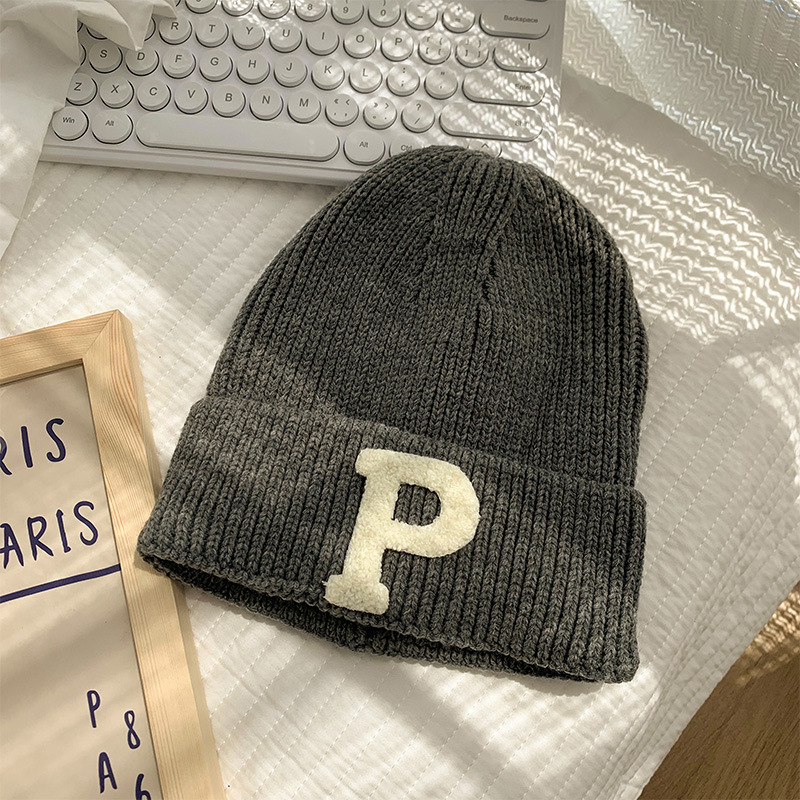 Autumn And Winter Big Head Wai American Retro  Baotou Cold Hat