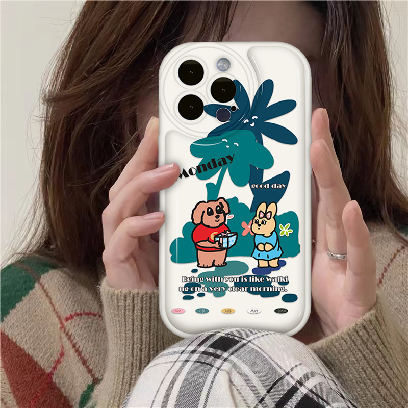 Silicone Fashion Print Phone Case Cover - Image 11