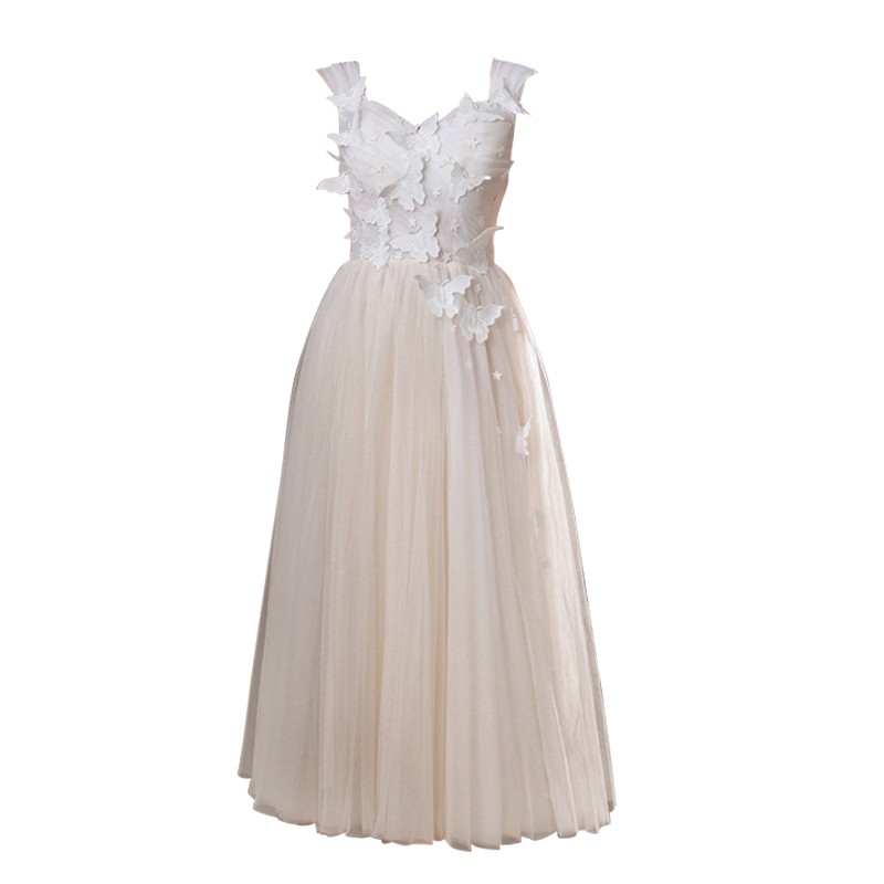 Wedding Banquet Host Evening Dress White - Shop at LoveMi