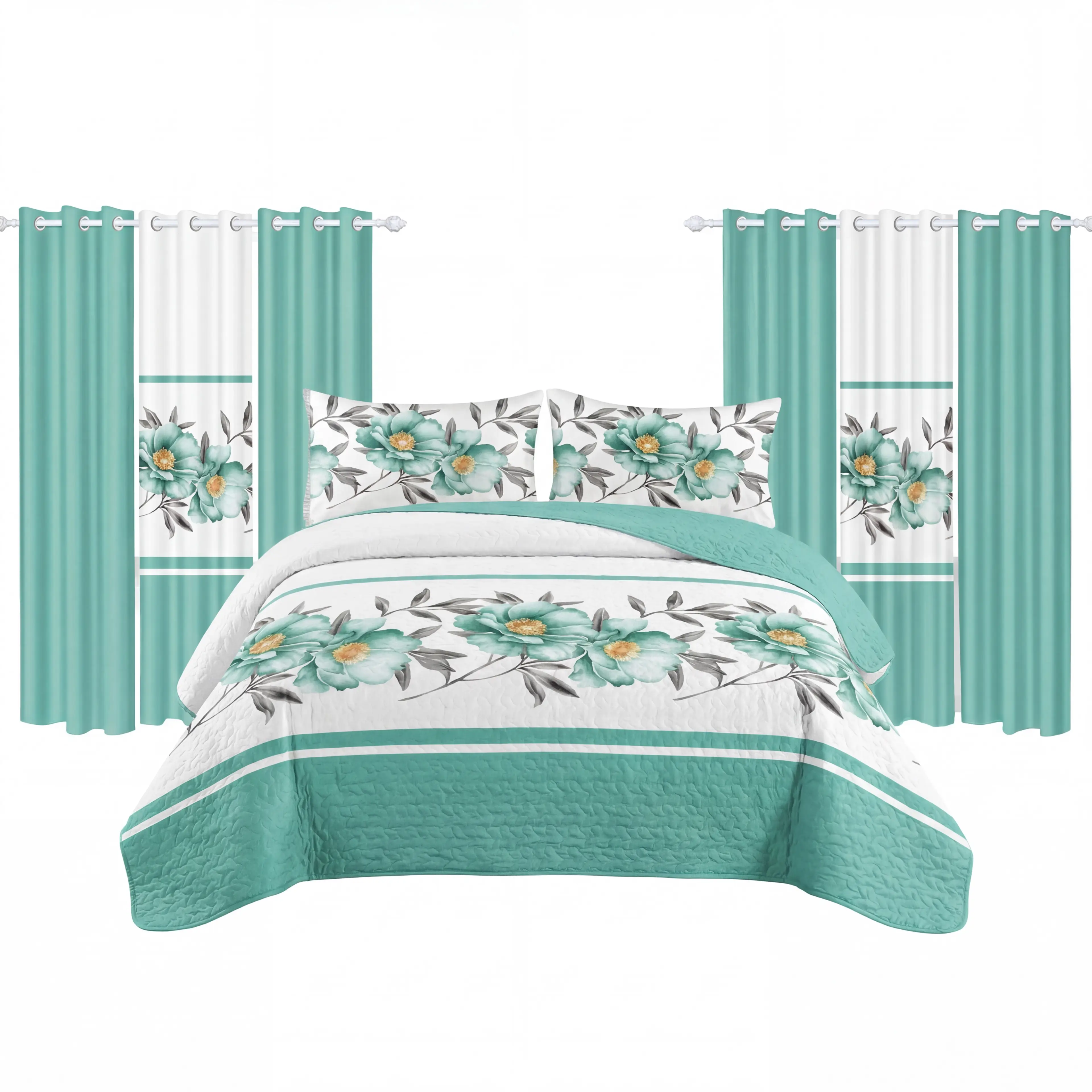 Room In A Bag Quilt And Curtain