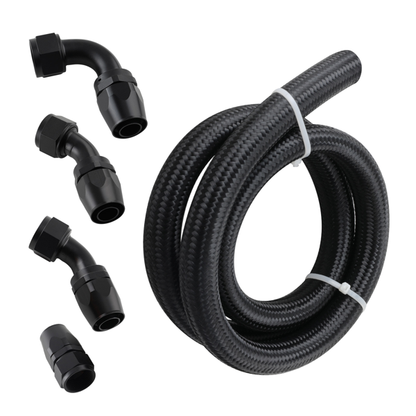 Tuyau de carburant AN16 AN-16, caoutchouc et nylon tressé – Image 6