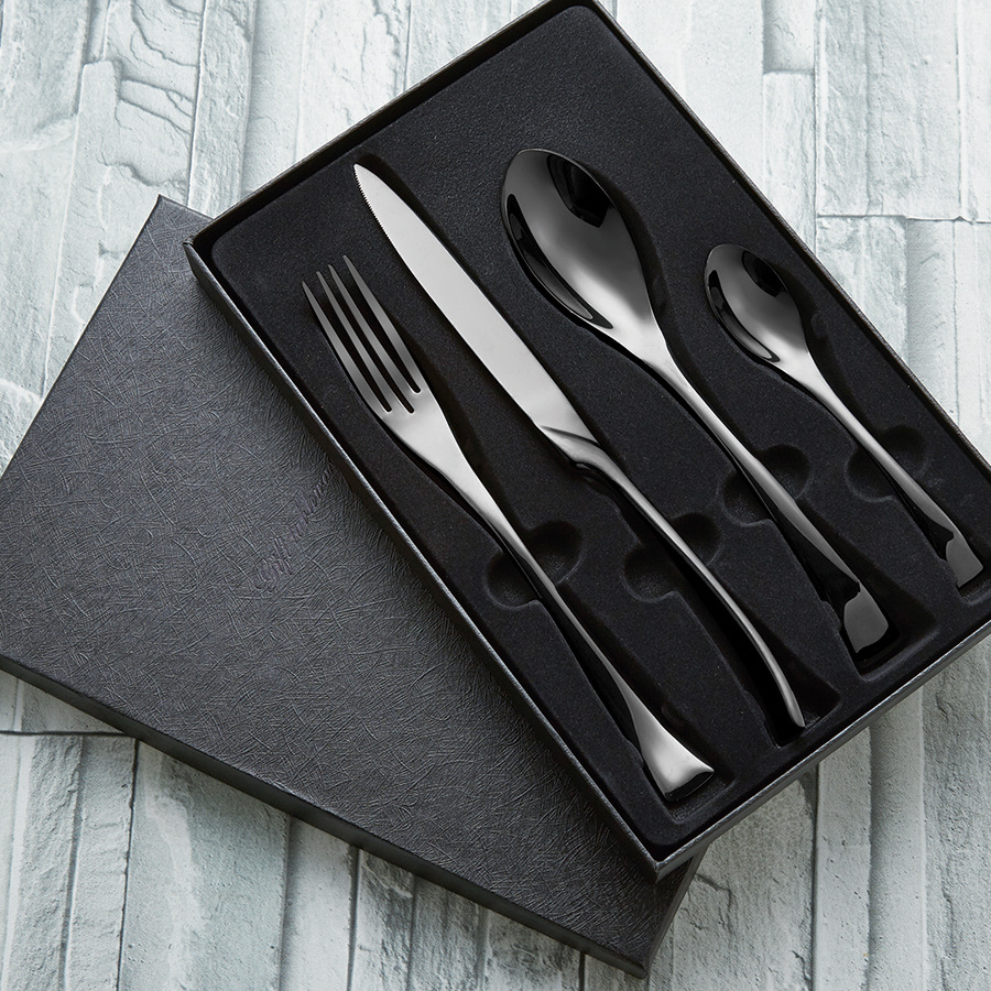 Title 1, Western Stainless Steel Gift Box Cutlery Set