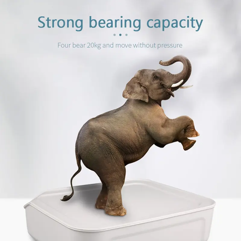 Can Be Pasted With 4 Universal Wheel Slides. The Bottom Slider Of The Box Can Move Freely