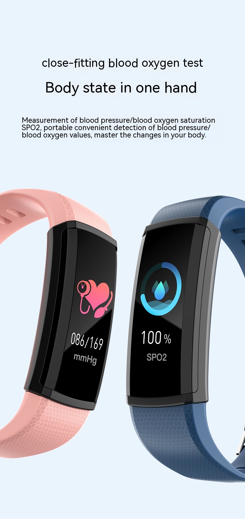 Title 4, Y15 Multi-function Blood Sugar Heart Rate Monit...