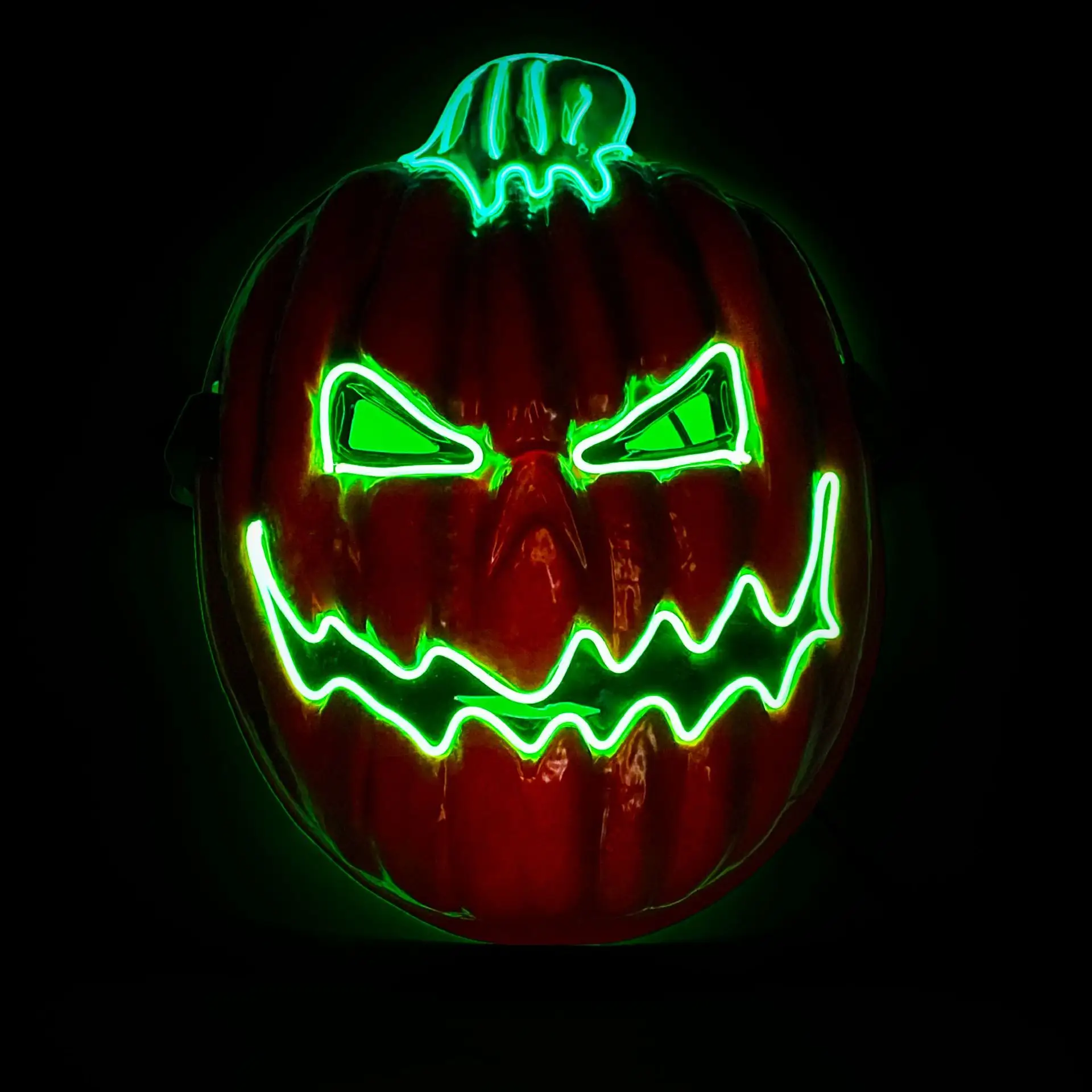 Halloween Party Ball Pumpkin Head Horror LED