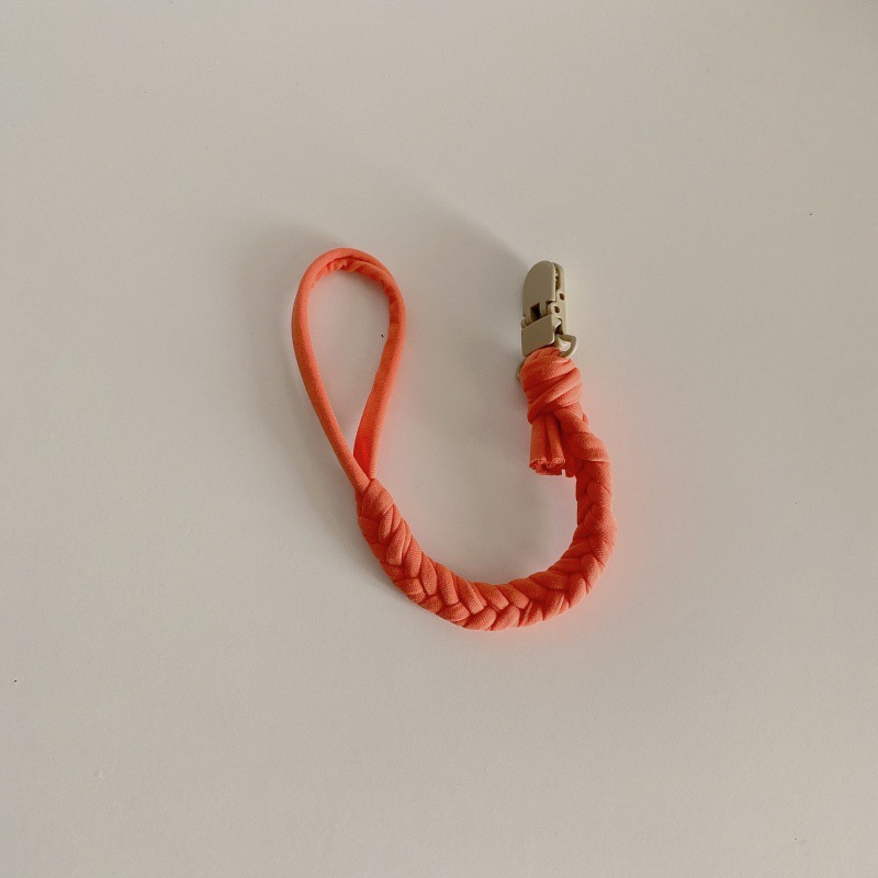 Handmade Baby Color Cotton Pacifier Chain