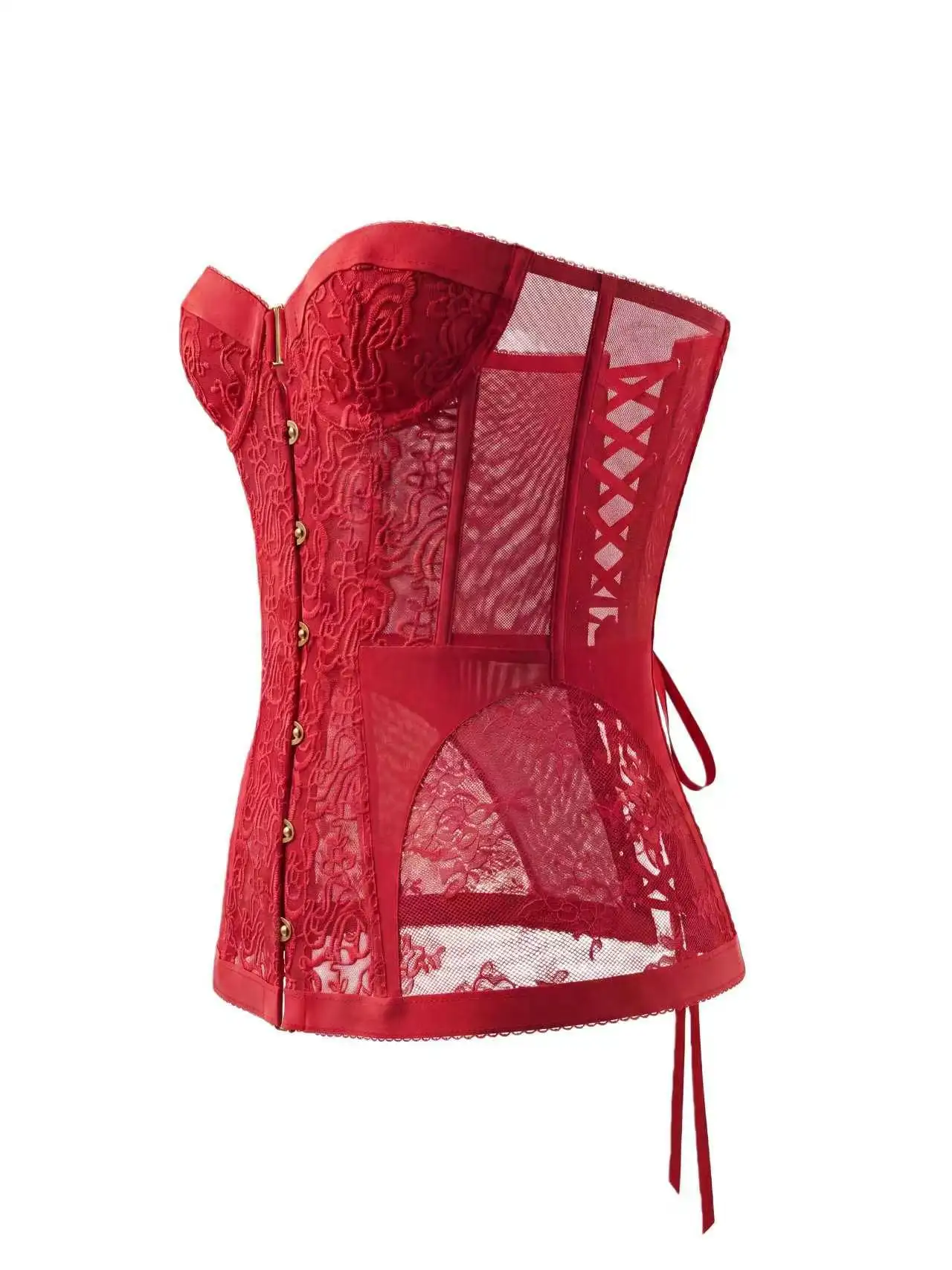 Sexy Lace Corset Top, Hot Girl Sweet-cool