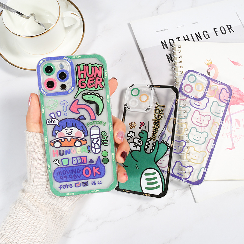 Tpu Painted Cartoon Printing Pattern Mobile Phone Case