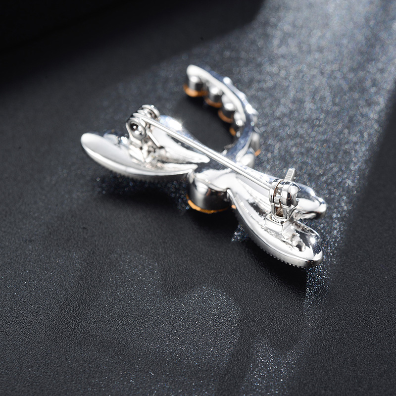 Copper Dragonfly Brooch, picture 4 of 5