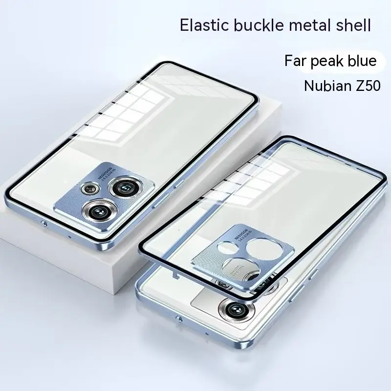Elastic Buckle Single-sided Goggles Glass Phone Case