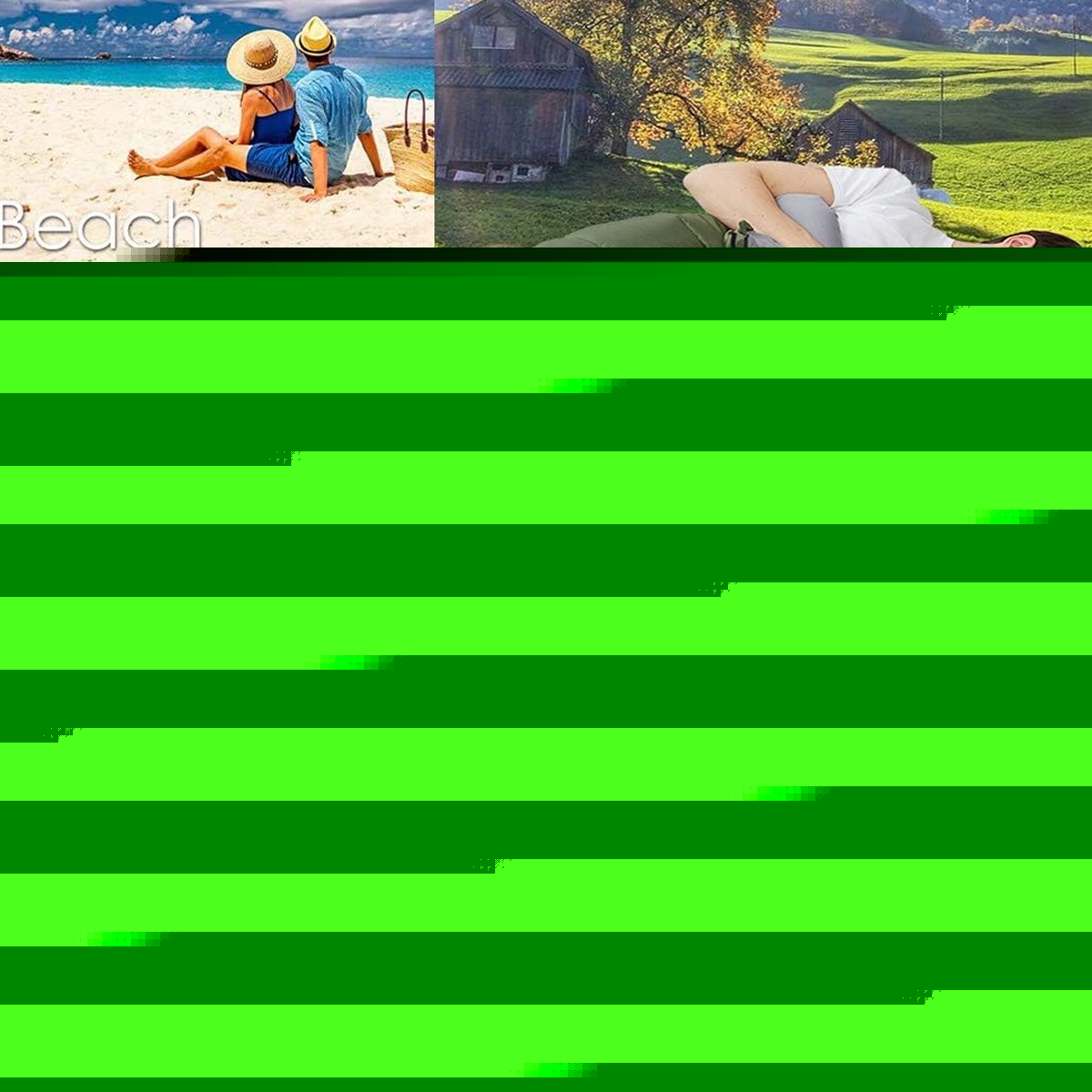 3-4 SEASON SINGLE SLEEPING BAGS CAMPING RECTANGULAR ENVELOPE ZIP UP KIDS 8