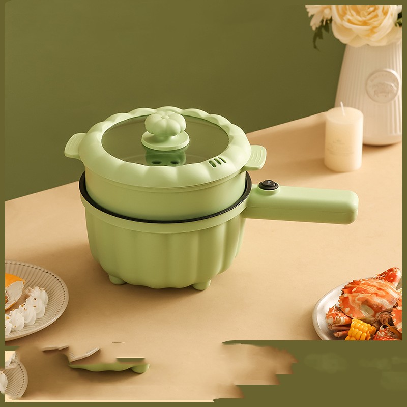 Small Steam Cooking Frying Pan Mini Hot Pot