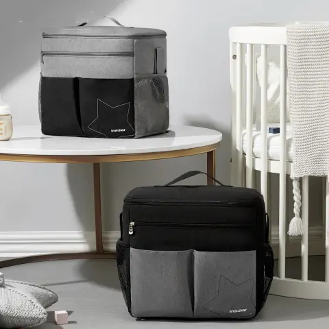 Waterproof Large-capacity Backpack Portable Mother and Baby Outing Bag