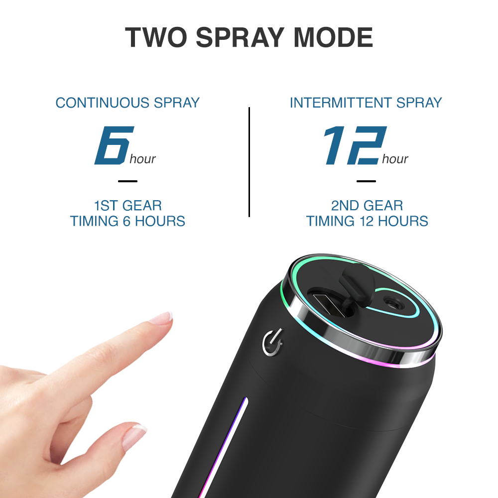 Hot Selling Car Humidifier 220ML Mini USB Aroma Diffuser Wholesale Air Humidificator — foto 8