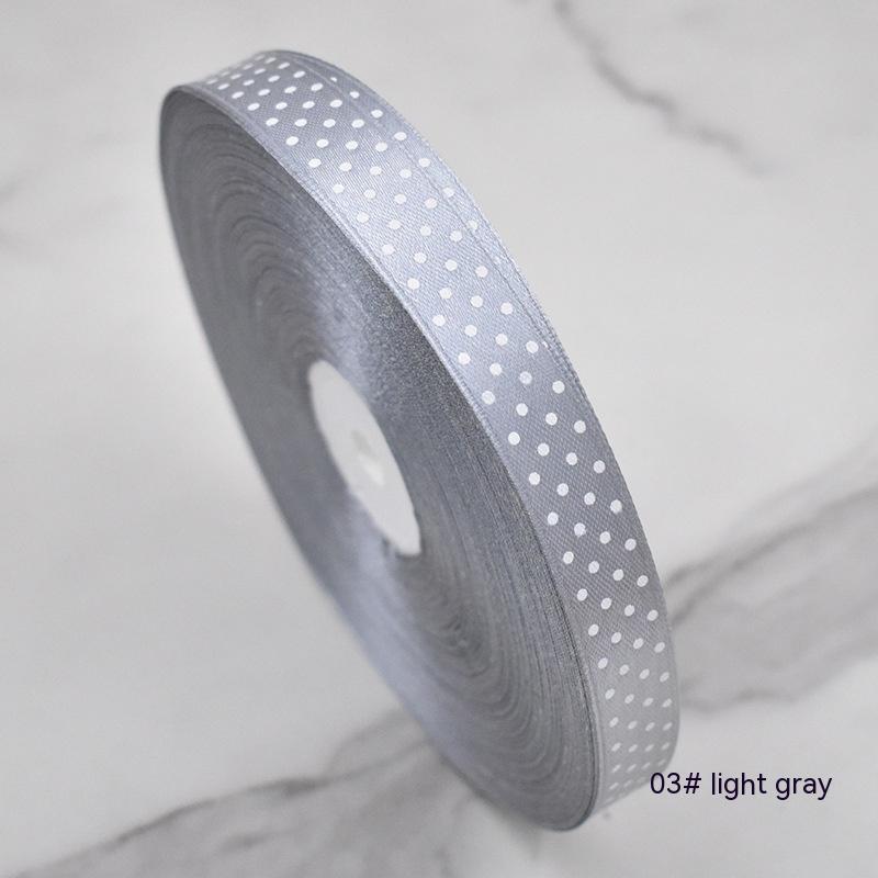 Handmade Bow Polka Dot Ribbon — foto 22