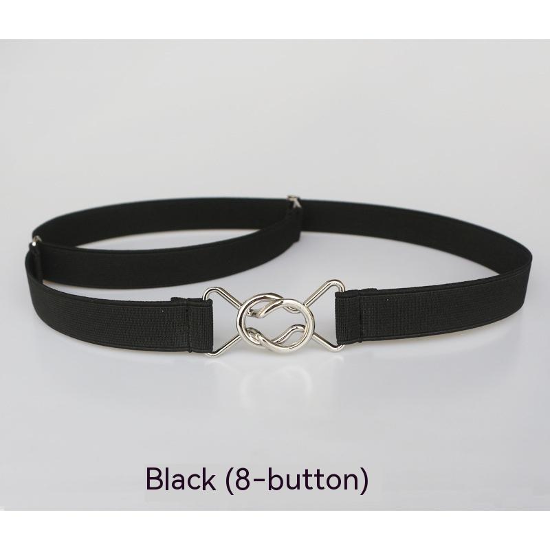 Black 8 Word Buckle