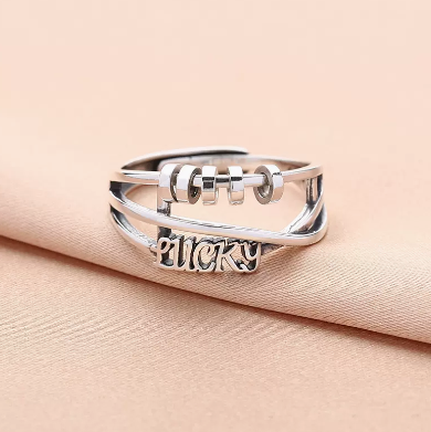 Title 2, Vintage Multi-layer Index Finger Ring Individua...