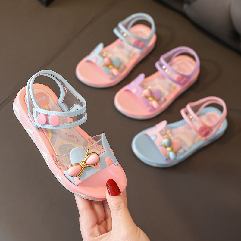 Title 6, Girls Summer Princess Fashion Sandals Non-Slip ...