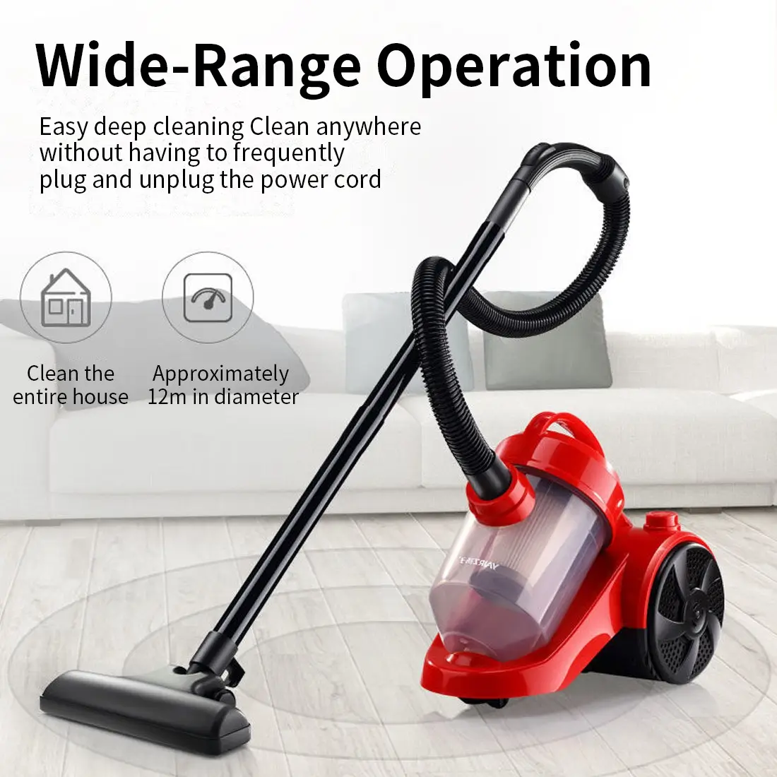 NEW Red Black Multi-function Vacuum Cleaner Dust