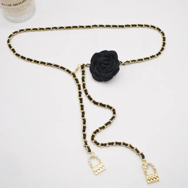 Camellia Woven Waist Chain Accessories Women - Shop at LoveMi