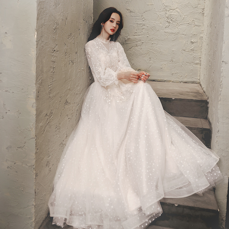 Long Sleeve Evening Dress, picture 5 of 6