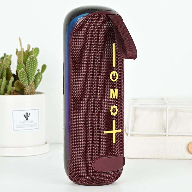KP-558 Best-Selling Portable Bluetooth Speaker Outdoor Handheld Design With Lanyard RGB Dynamic Lighting And TF Card Support 3