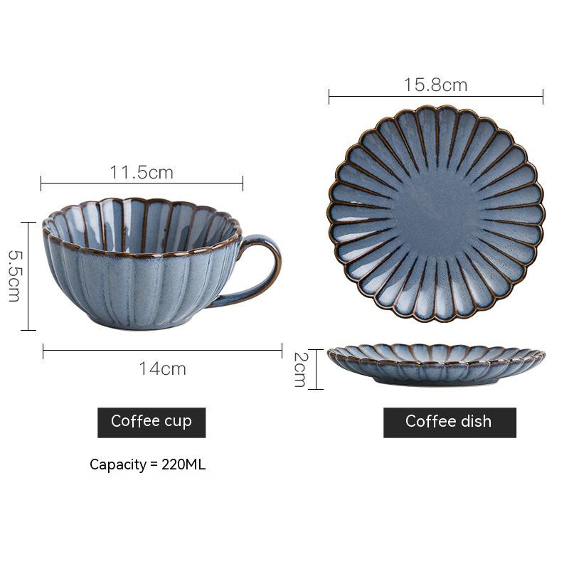 Blue Cup And Saucer