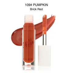 Solid Jelly Lipstick Crystal Lip Balm Water Wave Mirror Lip Gloss Long Lasting Moisturizing Lip Glaze Lip Care Makeup - 109Pumpkin - View 1