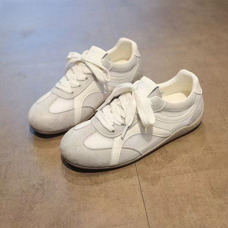 Platform Lace-Up Sneakers