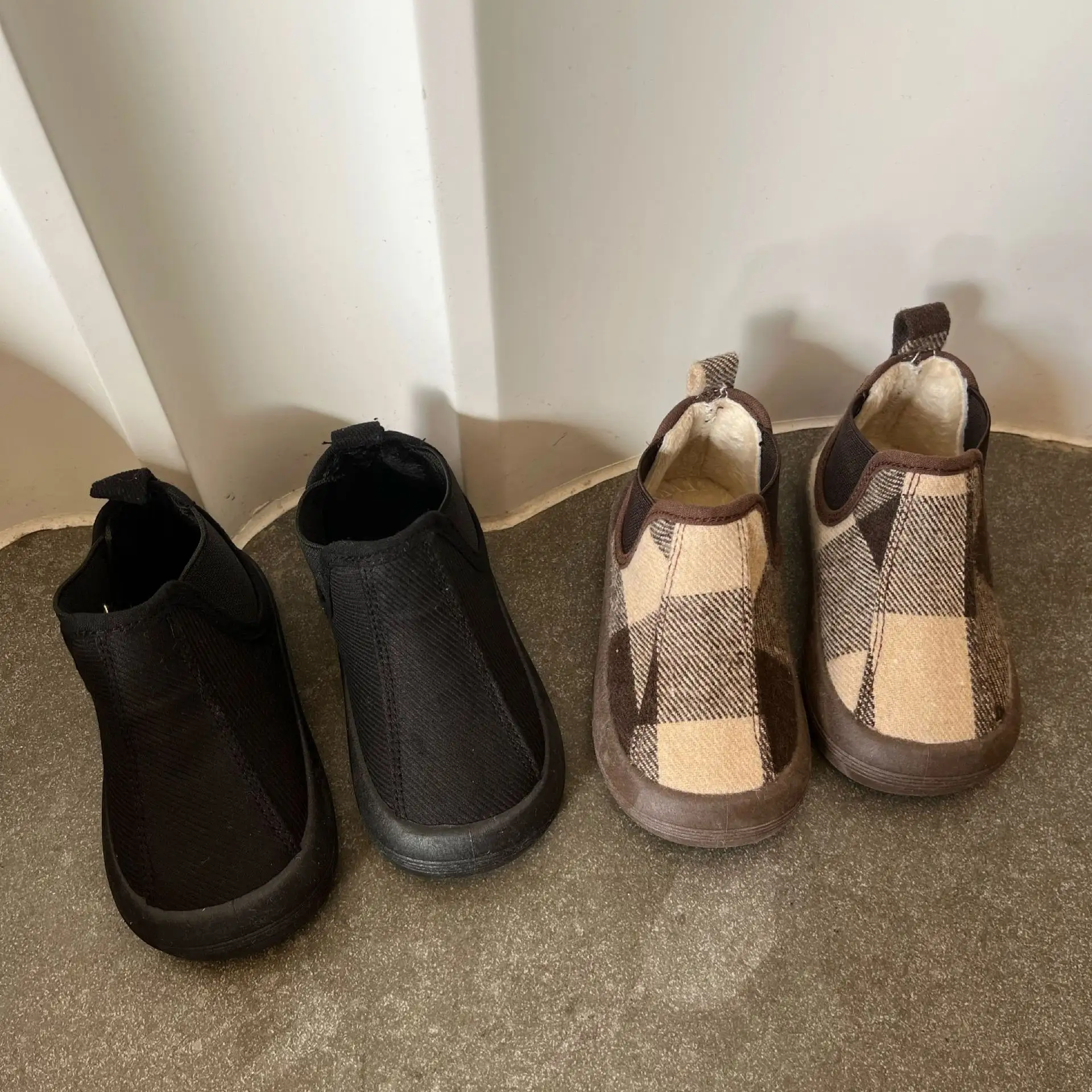 Children's Wool Lining Cotton Boots Thermal Soft
