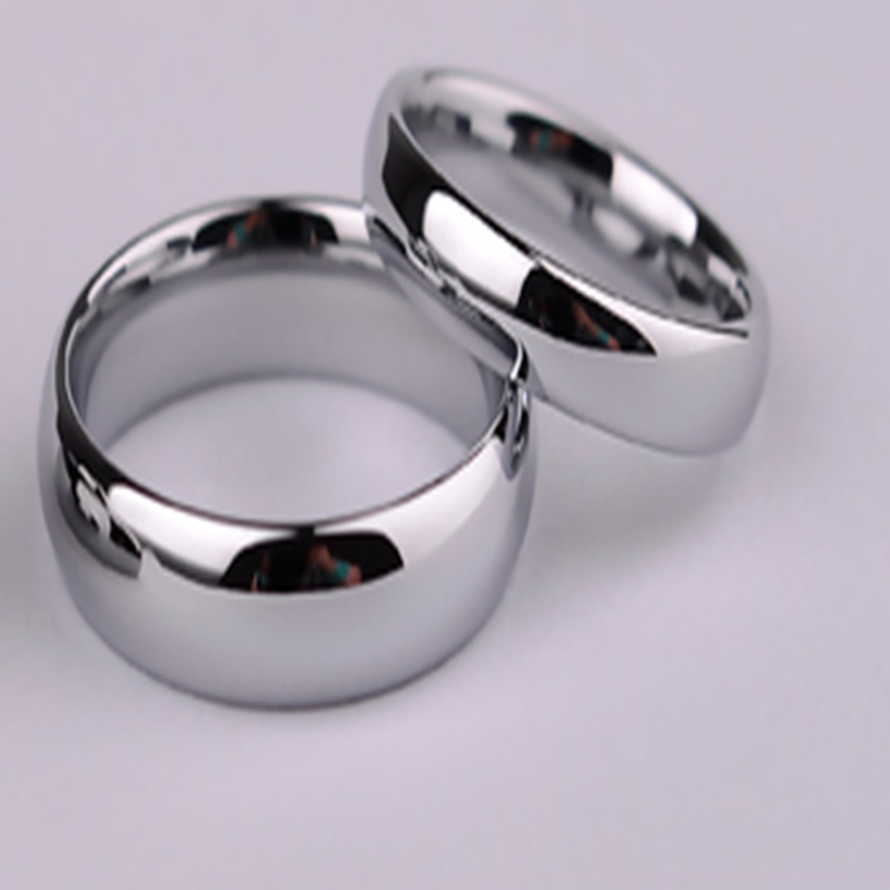 Stainless Steel Ring European And American Simple Mirror