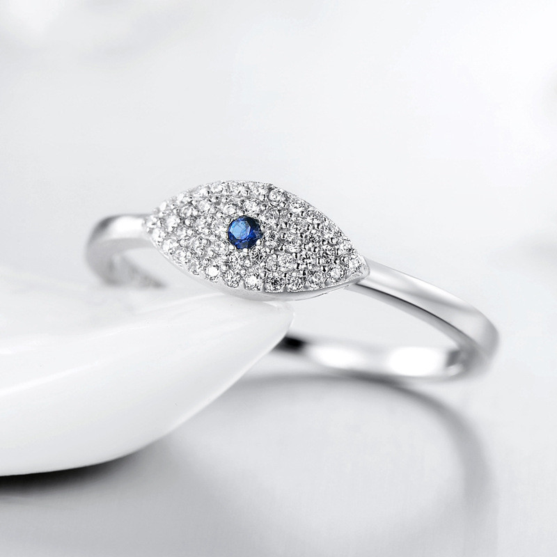 Simple Personality Sterling Silver Index Finger Ring