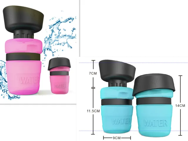 New Improved Creative Pet Water Bottle Sports Squeeze Travel Cup B Set - Shop at LoveMi